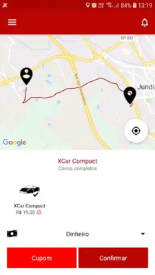 XCAR Passageiro android App screenshot 2